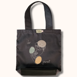 CarryAll Bag-e Grey Be Yourself
